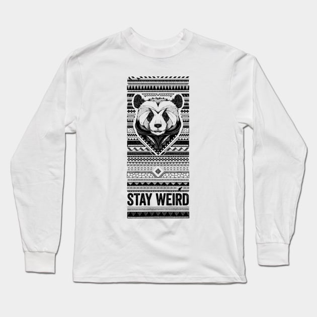 Stay Weird - Old School Long Sleeve T-Shirt by AndreasPreis